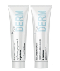 Комплект Гель Эверс Лайф для восстановления поврежденной кожи Psori Derm 40 г х 2 шт Evers Life