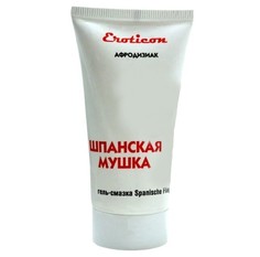 Возбуждающая гель-смазка Шпанская мушка - 50 мл. Eroticon