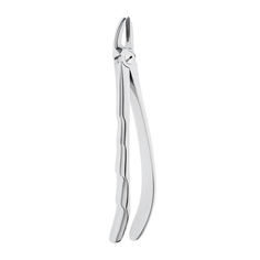 Щипцы HLW для удаления зубов, нижние моляры, справа, клювовидные, без насечек 12-186R