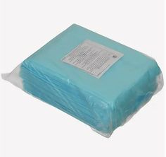 Простыни одноразовые нестерильные Гекса, 10 шт., 70х140 см, спанбонд 40 г/м2, голубые