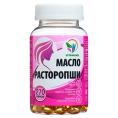 Омега-6, масло расторопши, 270 капсул по 350 мг No Brand