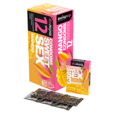 Презервативы с ароматом манго Domino Sweet Sex 3 шт 12 уп