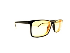 Готовые очки FM99008 желтые, с UV защитой +1,00 No Brand