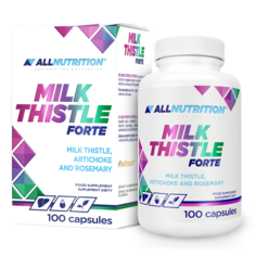 Комплекс с расторопшей ALLNUTRITION Milk Thistle Forte для очищения печени капсулы 100 шт