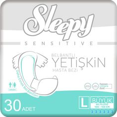 Подгузники для взрослых Sleepy Adult Diaper Large 30 шт, размер L