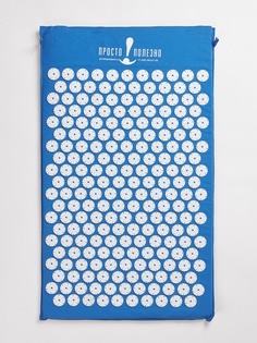 Массажный коврик Просто Полезно акупунктурный, аппликатор, синий, 74x42 см