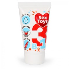 Лубрикант Биоритм SexToys на водной основе, 3 в 1, 25 г