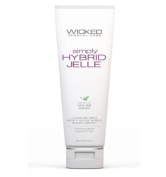Гель-лубрикант на водно-силиконовой основе Wicked Simply HYBRID JELLE - 120 мл.