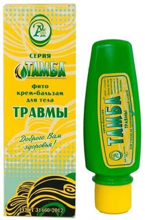 Гомеопатический крем-бальзам при травмах Тамба 75 г