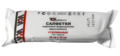 Салфетка 2-х слойная №20,16х14см,плотность 28г Wiseman, 5шт No Brand