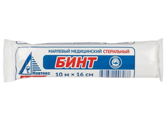 Бинт 10мх16см,плотность 32г Life 1004901, 2шт