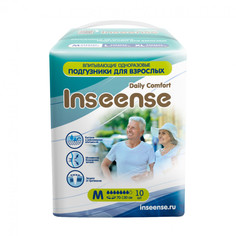 Подгузники для взрослых Inseense Daily Comfort M 70-130 см 10 шт