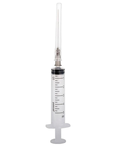 Шприц 3-х компонентный PASCAL, 5 мл, комплект 10 шт, в коробке, игла 0,7х30 - 22G, 120406