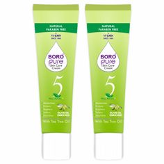 Комплект Крем Boro pure для ухода за кожей травы и олива 25 мл х 2 шт