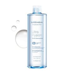 Вода мицеллярная Missha Super Aqua Ultra Hyalron с гиалуроновой кислотой, 500 мл