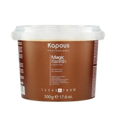 Пудра для волос Kapous Professional Magic Keratin Non Ammonia 500 мл