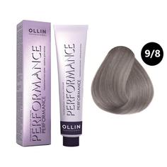 Краска для волос Ollin Professional Permanent Color 9/8 Блондин жемчужный 60 мл