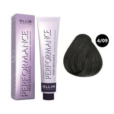 Краска для волос Ollin Professional Ollin Performance 4/09 Шатен Прозрачно-зеленый 60 мл