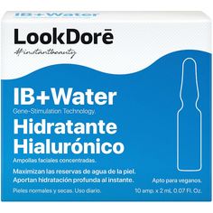 Сыворотка для увлажнения LOOKDORE IB+ WATER AMPOULES MOISTURISING HYALURONIC 10X2 мл