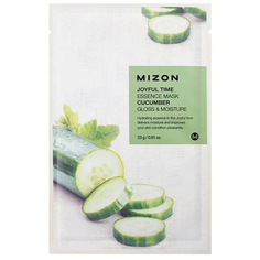 Маска для лица Mizon Joyful Time Essence тканевая, с экстрактом огурца, 23 мл