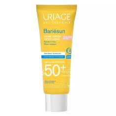 Тональный крем Uriage Bariesun Creme Teintee Claire светлый SPF50+, 50 мл