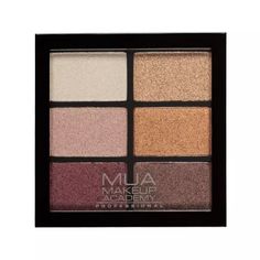 Палетка теней для век MUA Makeup Academy 6 Pan Palettes, Rusted Wonders