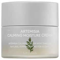 Крем MISSHA Artemisia Calming для чувствительной кожи с экстрактом полыни, 50 мл