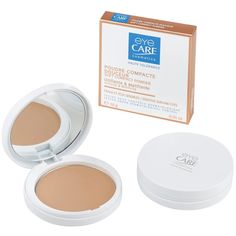 Мягкая компактная пудра для лица Eye Care BEIGE, 10 гр