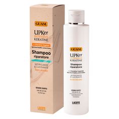 Восстанавливающий шампунь для волос Guam Upker Intensive Keratine Repairing Shampoo 200мл