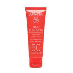 Гель-крем Apivita Bee Sun Safe Hydra Fresh Face Gel-Cream SPF50, 50 мл