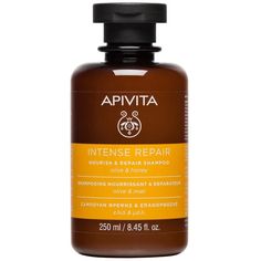 Шампунь Apivita Nourish And Repair Shampoo With Olive & Honey с Оливой и Медом, 250 мл