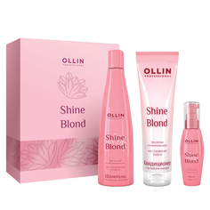 Набор косметики для волос Ollin Professional Shine Blond