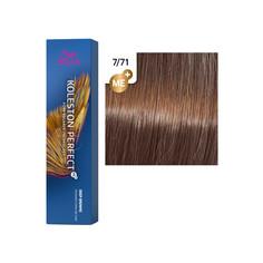 Краска для волос Wella Koleston Perfect Me+ Deep Brown 7/71 Янтарная куница 60 мл
