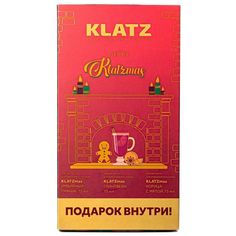 Набор Зубная паста Klatz KLATZMAS Глинтвейн 75мл+Корица с мятой 75мл+Имбирный пряник 75мл