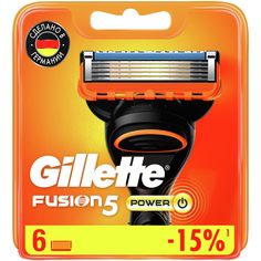 Сменные кассеты Gillette Fusion5 6 шт
