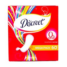 Прокладки Discreet ежедневные Normal Trio 60шт