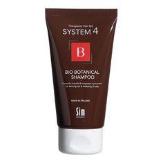 Шампунь Sim Sensitive для роста волос System 4 Bio Botanical Shampoo, 75 мл