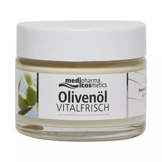 Крем для лица Medipharma cosmetics Olivenol Vitalfrisch дневной против морщин, 50 мл