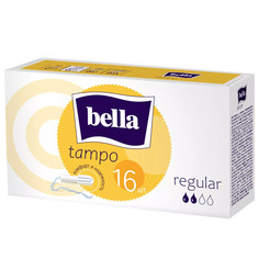Тампоны Bella, premium comfort Regular без аппликатора, 16 шт