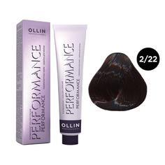 Краска для волос Ollin Professional Ollin Performance 2/22 Черный Фиолетовый 60 мл