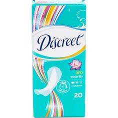 Прокладки Discreet ежедневные Deo Water Lily Multiform Single 20шт