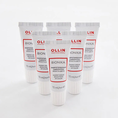 Сыворотка Ollin Professional,для окрашенных волос яркость цвета энергетическая 6*15 мл