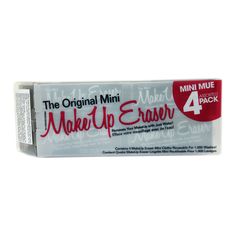 Мини-салфетка MakeUp Eraser для снятия макияжа черная 4 шт,