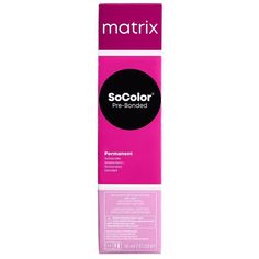 Краска для волос Matrix SoColor Pre-Bonded 8AV Светлый блондин пепельно-перламутр 90 мл