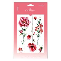 Переводные тату MIAMITATS Bouquet