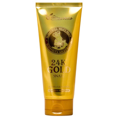 Пенка для умывания улиточная Elizavecca 24k gold snail Cleansing Foam