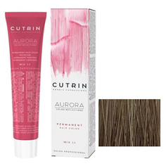Краска для волос CUTRIN AURORA Permanent Hair Color 8.1 Светлый пепельный блондин 60 мл