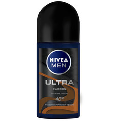 Дезодорант NIVEA Men Ultra Carbon Шариковый 50 мл