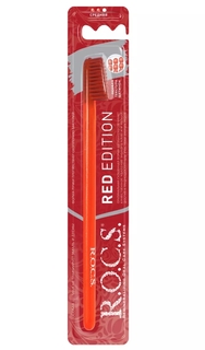 Зубная щетка R.O.C.S. RED Edition Classic средняя
