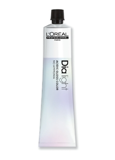 Гель-краска без аммиака LOreal Professionnel Dia Light 6.11 Темный блондин пепельный